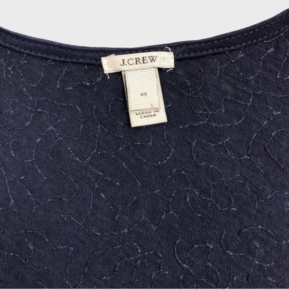 J Crew Sequin Colorblock Tank Top